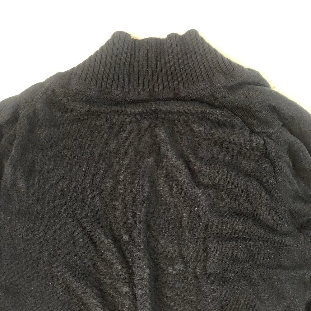 Banana Republic  Womens Medium Open Cardigan Linen Blend Size Medium - Picture 9 of 13